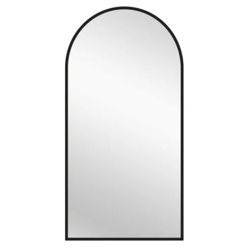 Black Metal Arch Mirror X Large 100cm 200cm
