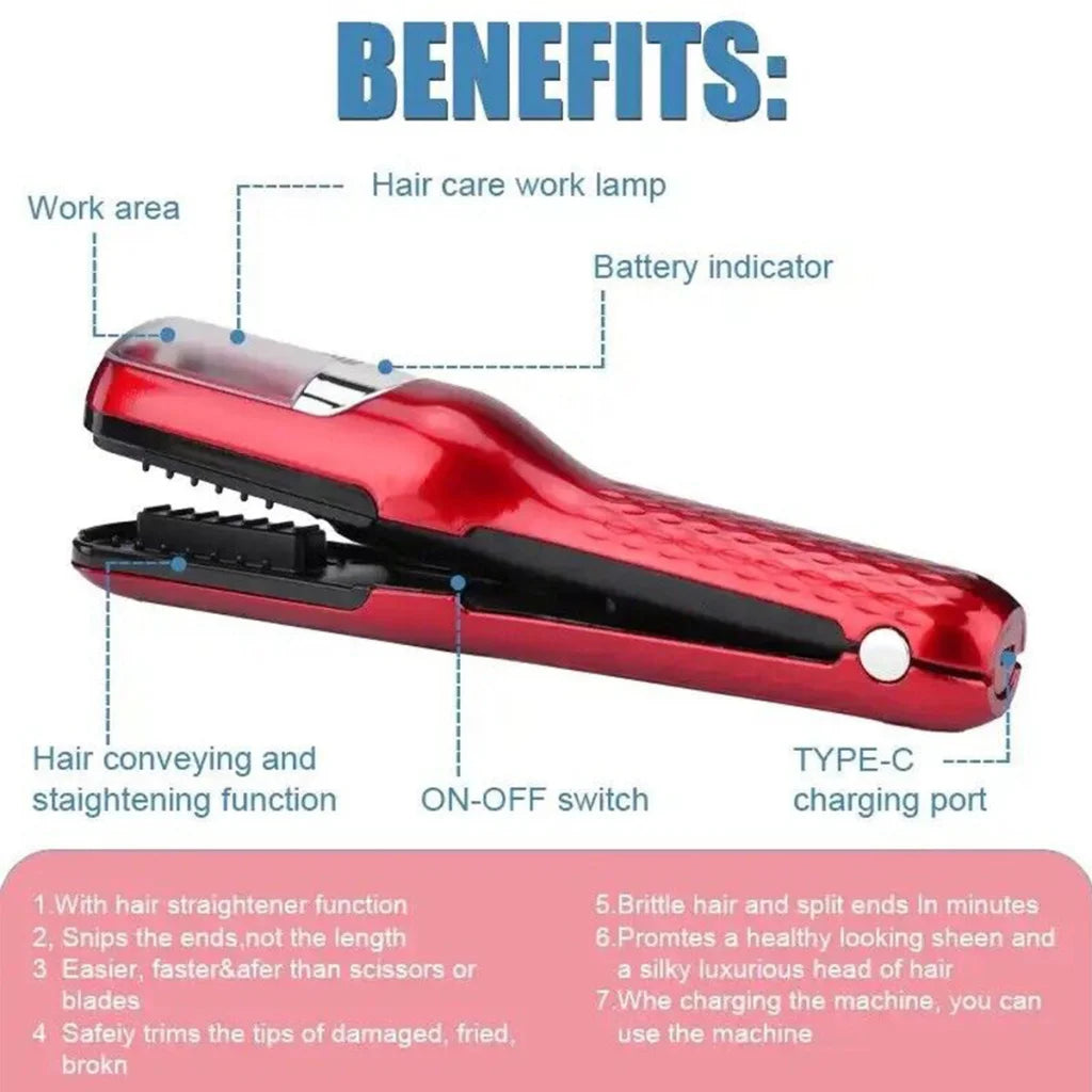 Black Mini - Automatic Hair Repair Split End Remover