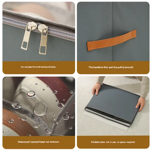 Black Multi-Compartment Shoe Organizer Storage Box