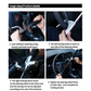 Black Multifunctional Car Steering Wheel Lock - Adjustable