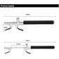 Black Multifunctional Car Steering Wheel Lock - Adjustable