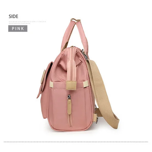 Black Multifunctional Insulated Lunch Bag for Women
