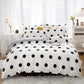 Black Polka Dot Premium Three-Piece Bedding Set