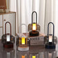 Black Portable Rechargeable LED Lantern – Touch Control
