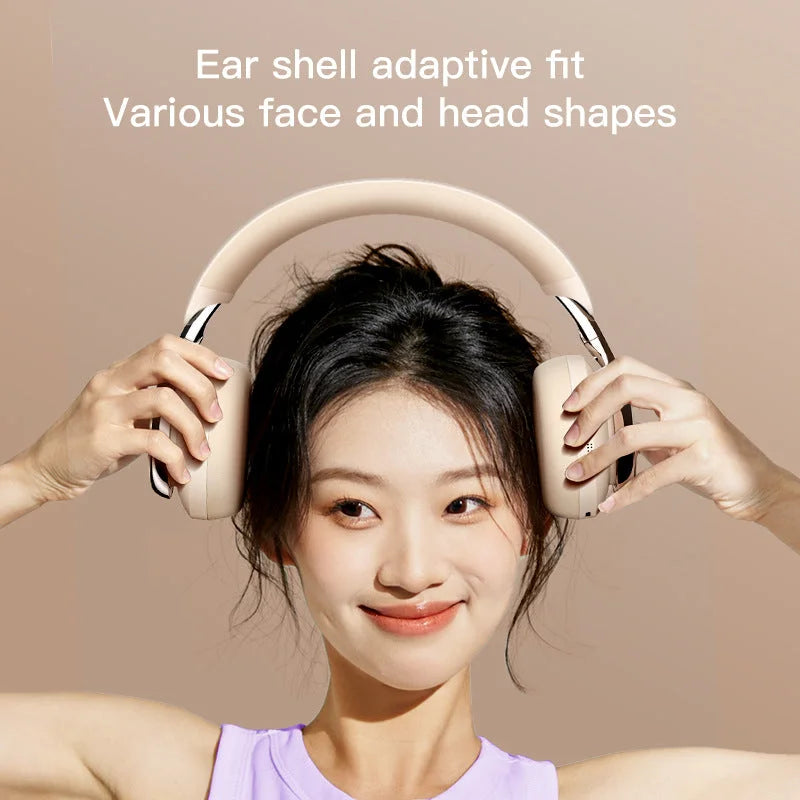 Black Premium Wireless ANC Headphones - Bluetooth 5.4 32H