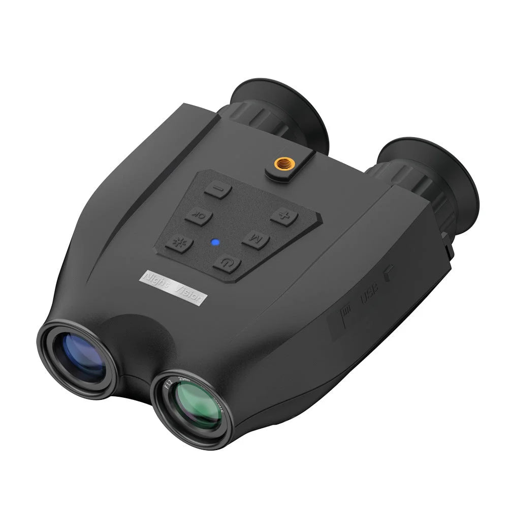 Black Professional HD Digital Night Vision Binoculars - 6X