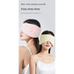 Black Reversible All-Season Sleep Mask - Cooling & Warming