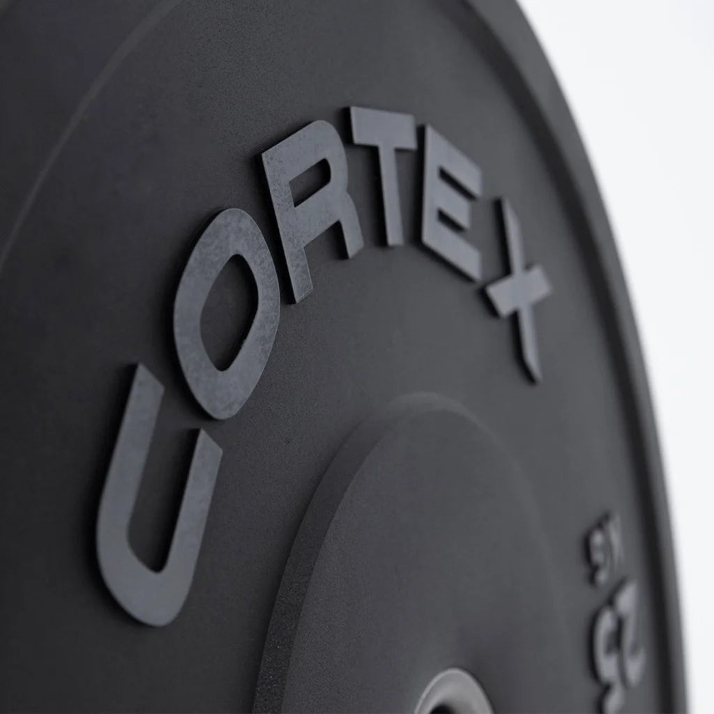 Black Series V2 Rubber Olympic Bumper Plate 25kg 50mm