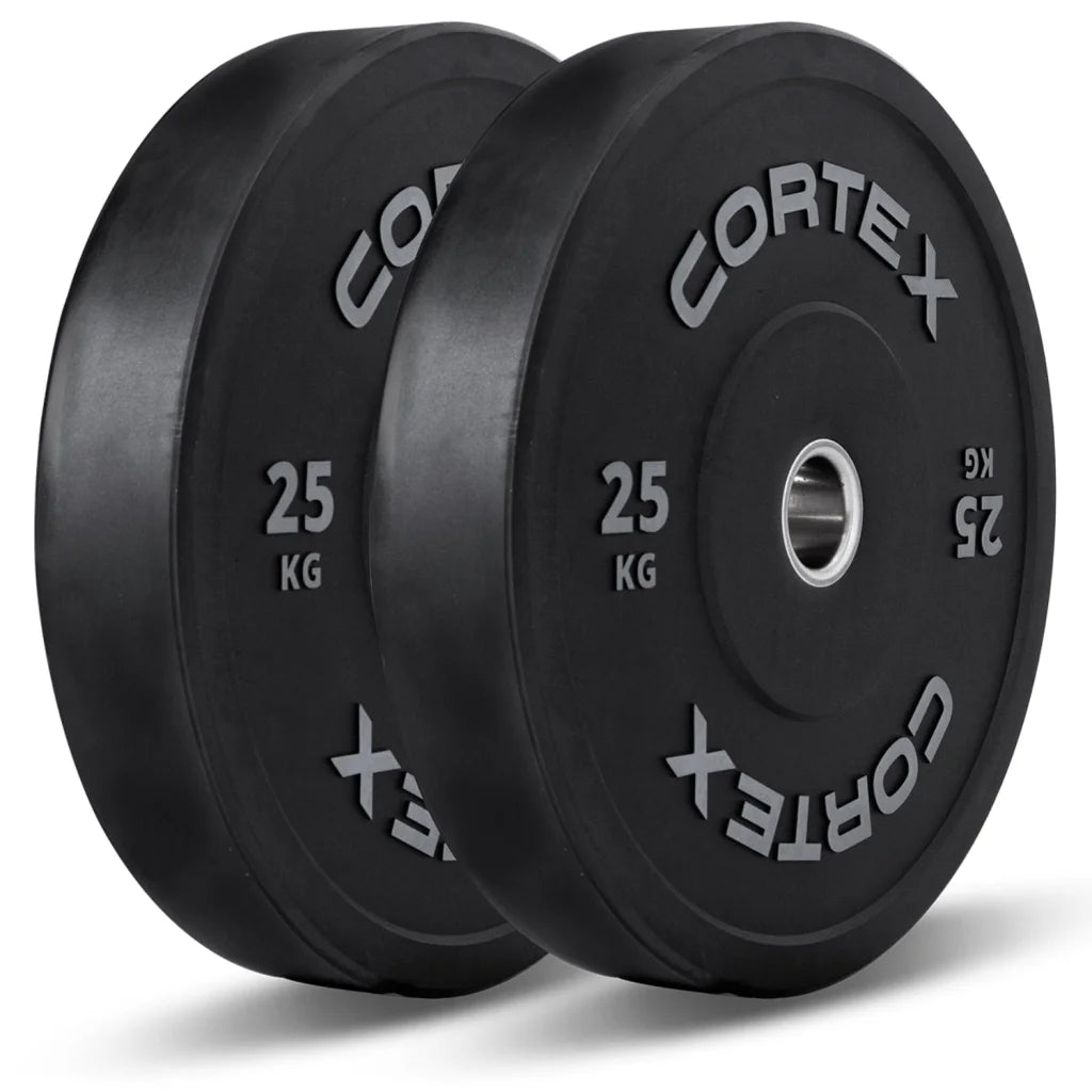 Black Series V2 Rubber Olympic Bumper Plate 25kg 50mm
