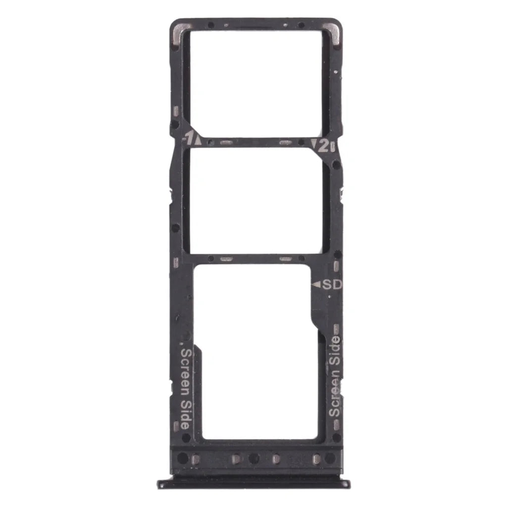 Black Sim Card Tray For Infinix Hot 7 Pro X625B - Micro Sd-1915196494114328576