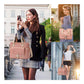 Black Spacious Insulated Lunch Bag - Wide Open Design