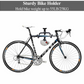 Storage rack with bicycle wall mount hook bike
