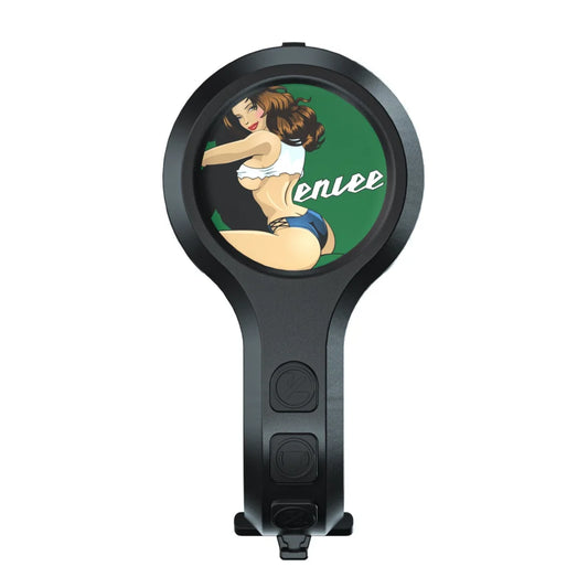 Black Style B Ultra-Loud Electric Bike Horn - 130dB USB