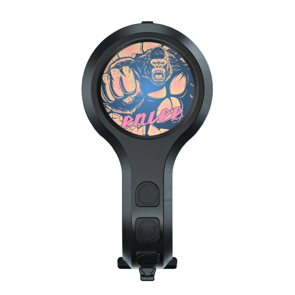 Black Style C Ultra-Loud Electric Bike Horn - 130dB USB