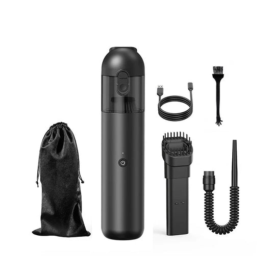 Black Versatile 2-in-1 Cordless Handheld Vacuum Cleaner &