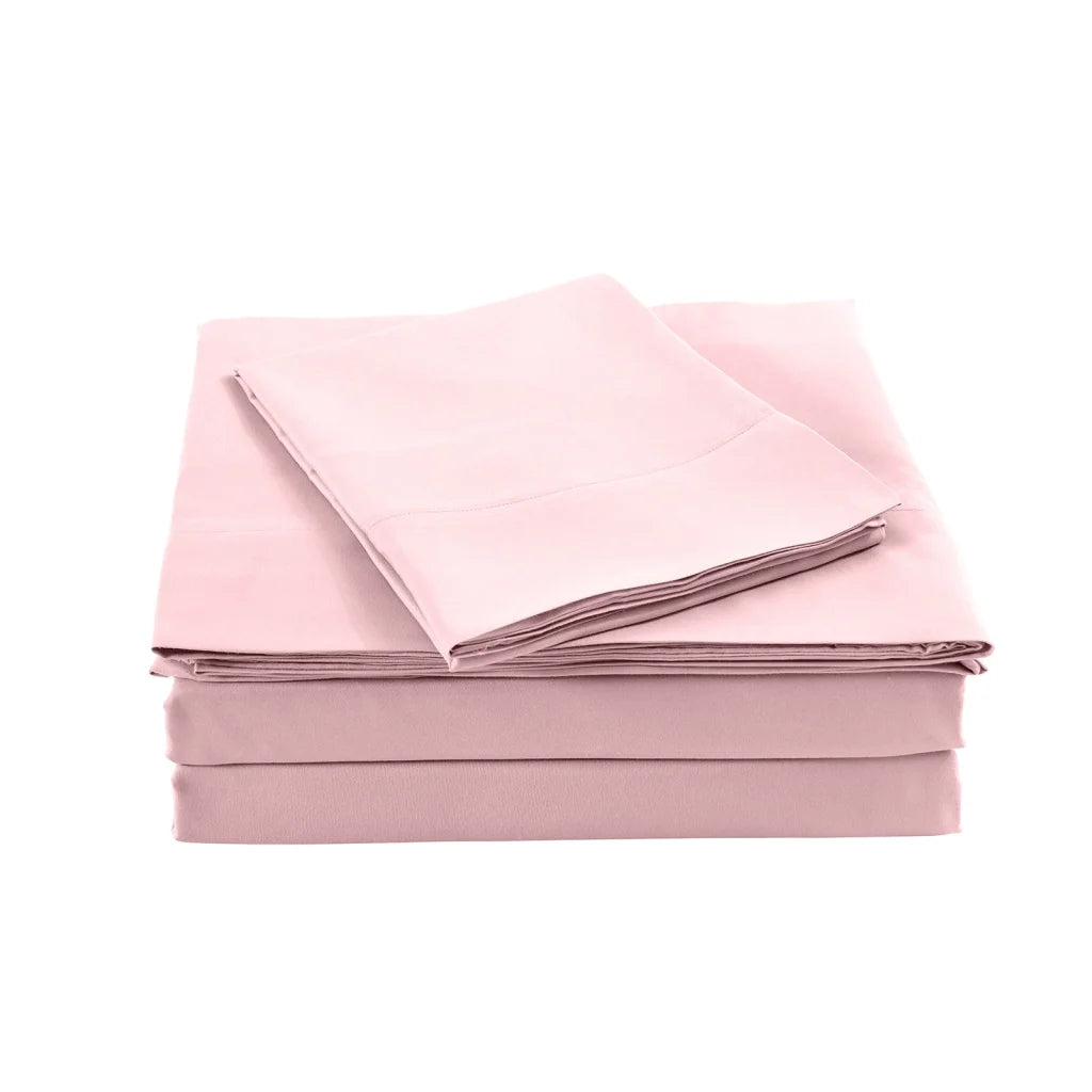 Blended Bamboo Sheet Set Bubble Bath - King Royal Comfort