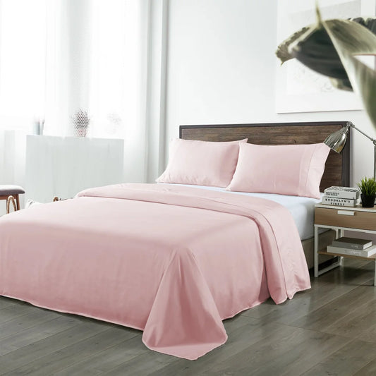 Blended Bamboo Sheet Set Bubble Bath - King Royal Comfort