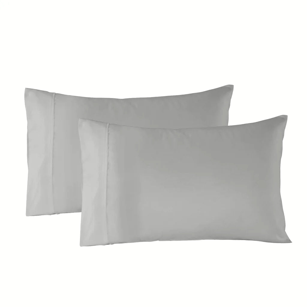 Blended Bamboo Sheet Set Light Grey - King Royal Comfort