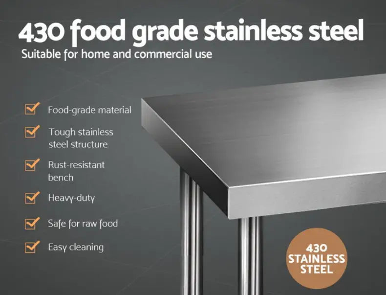 Why a Stainless Steel Kitchen Bench is a Must-Have