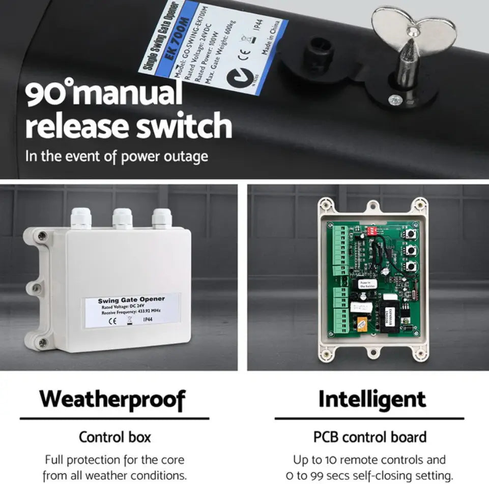 Secure Your Property with a Solar Swing Gate Opener Kit