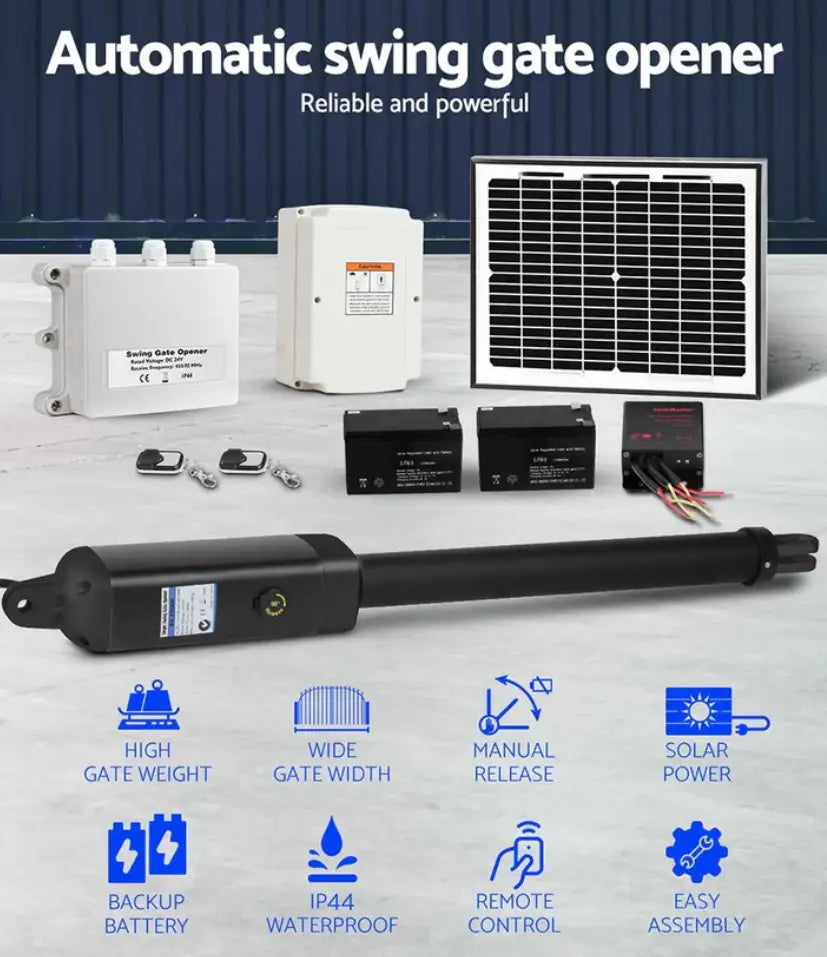 Secure Your Property with a Solar Swing Gate Opener Kit