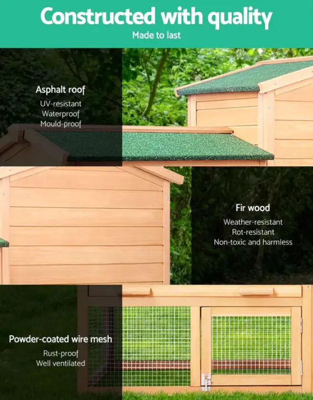 Choosing the Perfect Wooden Pet Hutch: Why a Two-Storey