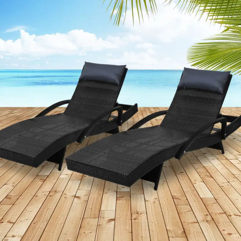 Elevate Your Outdoor Relaxation with a Sun Lounge 2 Wicker