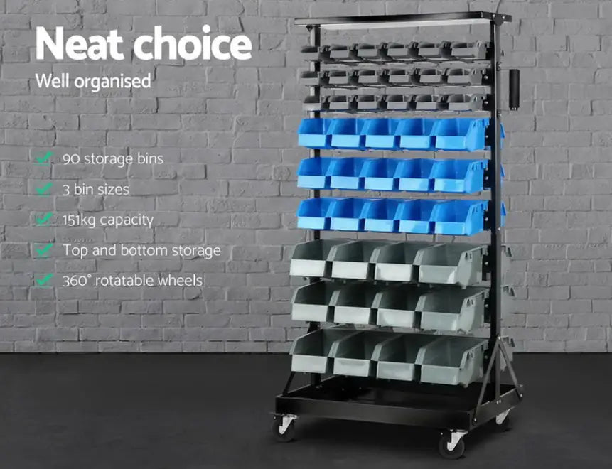 Mastering Garage & Workshop Organization: Why the 90-Bin