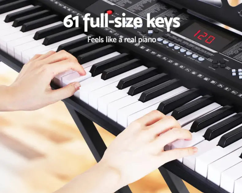 Discover the Joy of Music with the 61 Keys LED Electronic