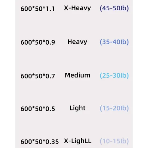 Blue 10 Pieces of 2 Sets Premium Resistance Loop Bands