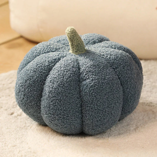 Blue 2-PCS 30cm Creative Plush Pumpkin Pillow for Sofa
