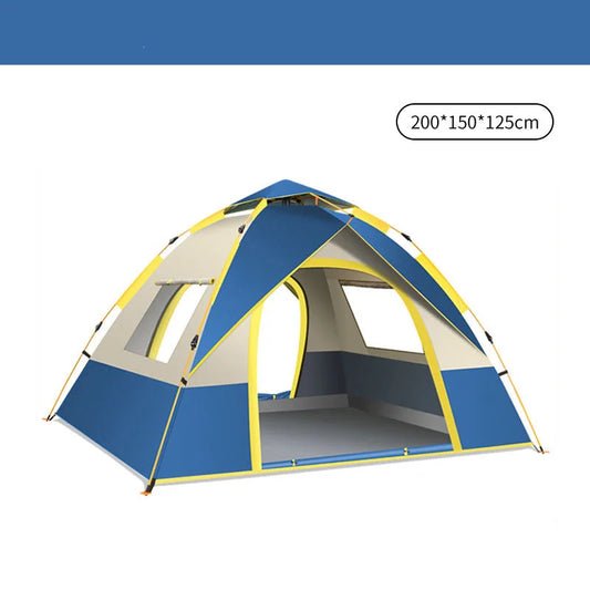 Blue 2 Person Lightweight Camping Tent (200*150*125cm) | UV