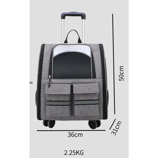 Blue 3 in 1 Pet Carrier