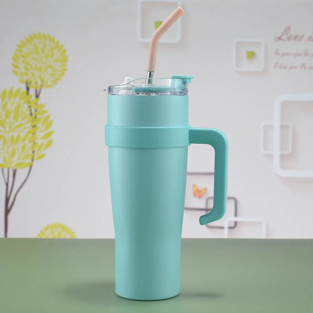 Blue 304 Stainless Steel 40oz Car Mug - Insulated Tumbler