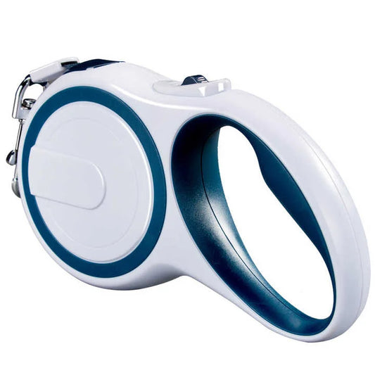 Blue 5M Pet Leash Retractable - Tangle-Free Extendable Pet
