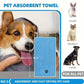 Blue 6-Piece Dog Grooming Bath Set