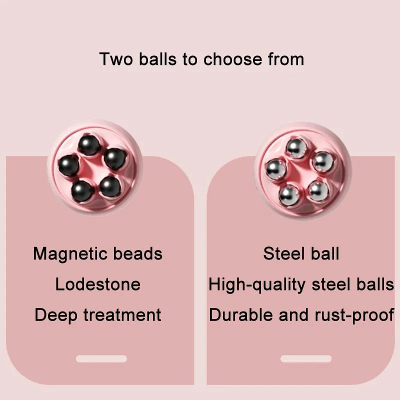 Blue Abdominal Roller Massager For Inner Leg Muscle