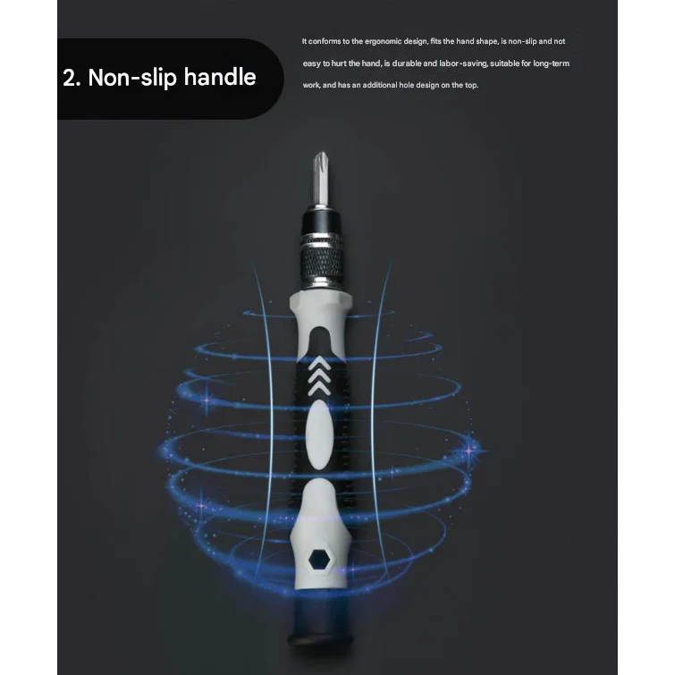Blue and Black Professional 115-in-1 Precision Screwdriver