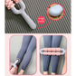 Blue and Grey Dual Row Spiky Muscle Roller Stick - Deep