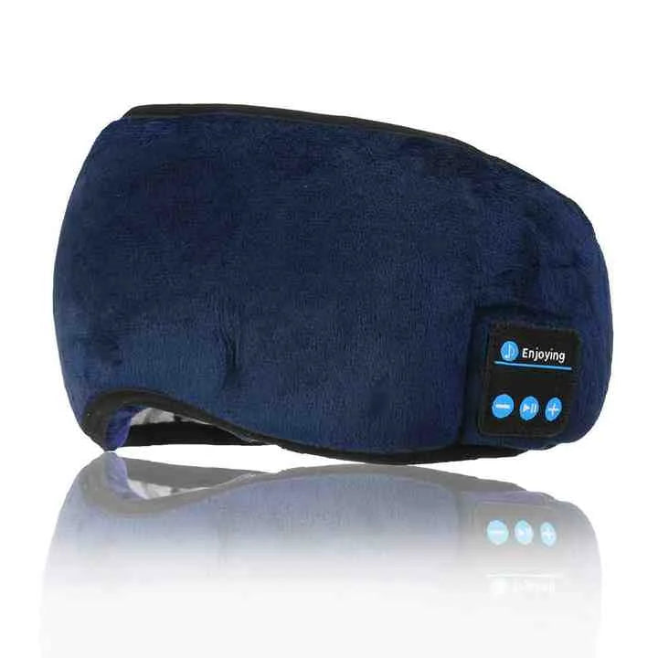 Blue Bluetooth 5 0 Wireless Sleep Eye Mask