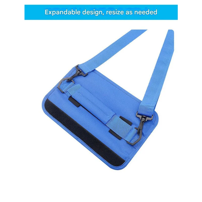 Blue Compact Golf Club Carrier - Lightweight Sunday