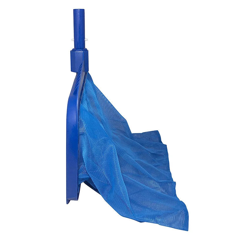 Blue Deep-Water Pool Skimming Net - Durable Cleaning Tool