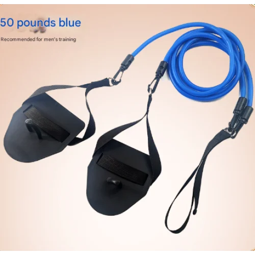 Blue Flippers [Training Stroke] [50lbs] Swim Resistance
