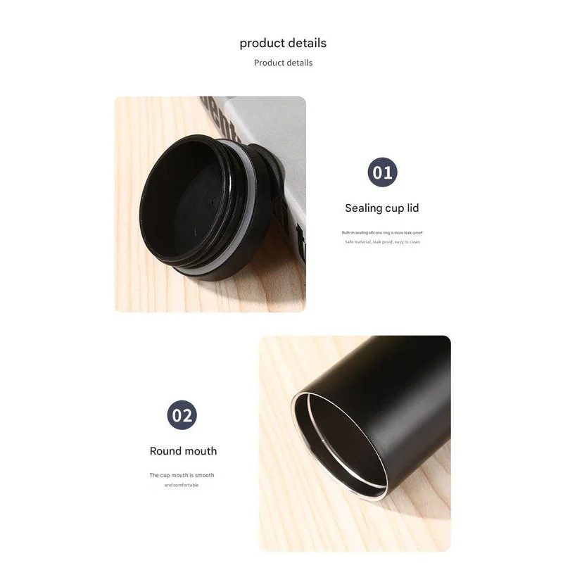 Blue Gradient Color Sleek Insulated Stainless Steel Coffee