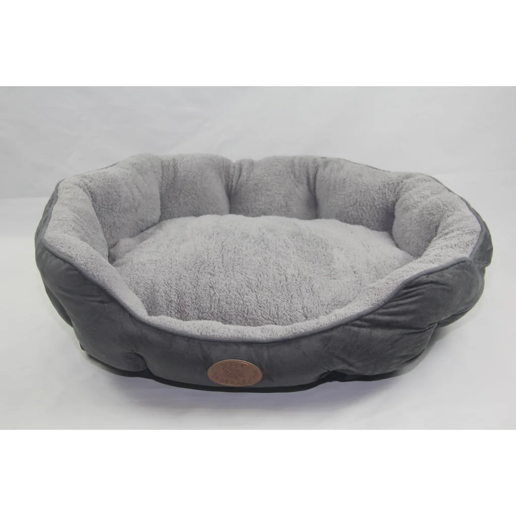 Blue / Grey Washable Fleece Soft Pet Dog Puppy Cat Bed