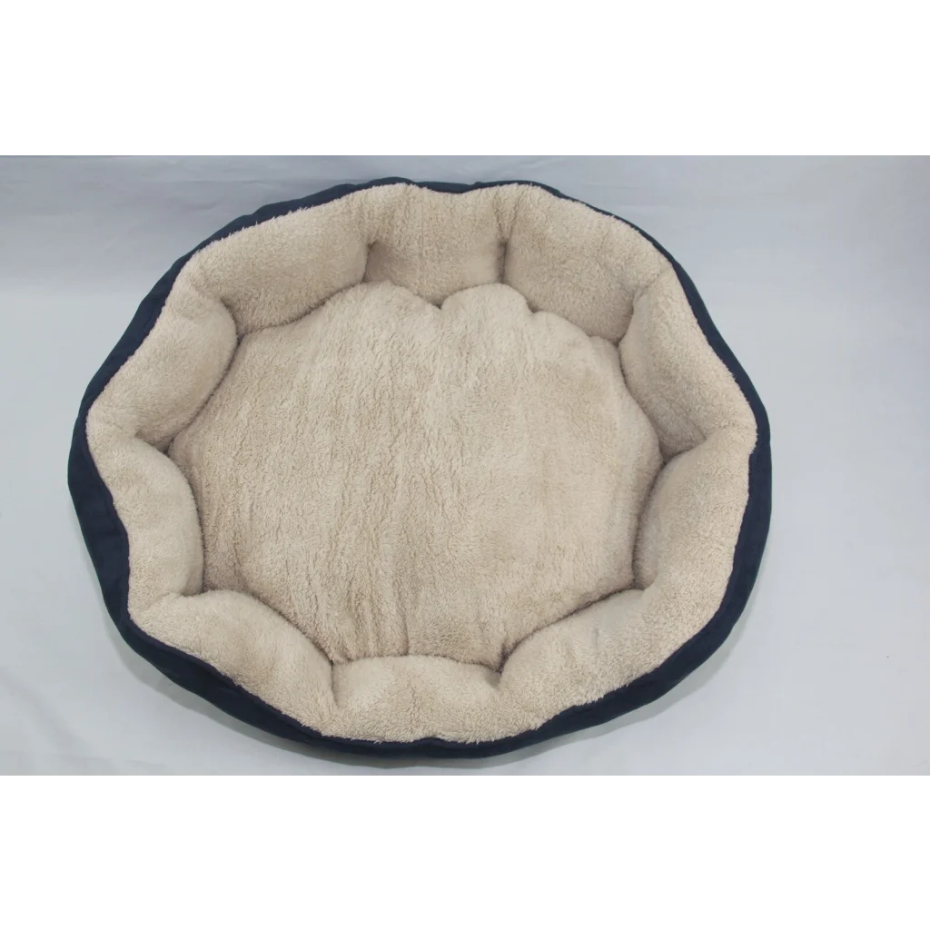 Blue / Grey Washable Fleece Soft Pet Dog Puppy Cat Bed