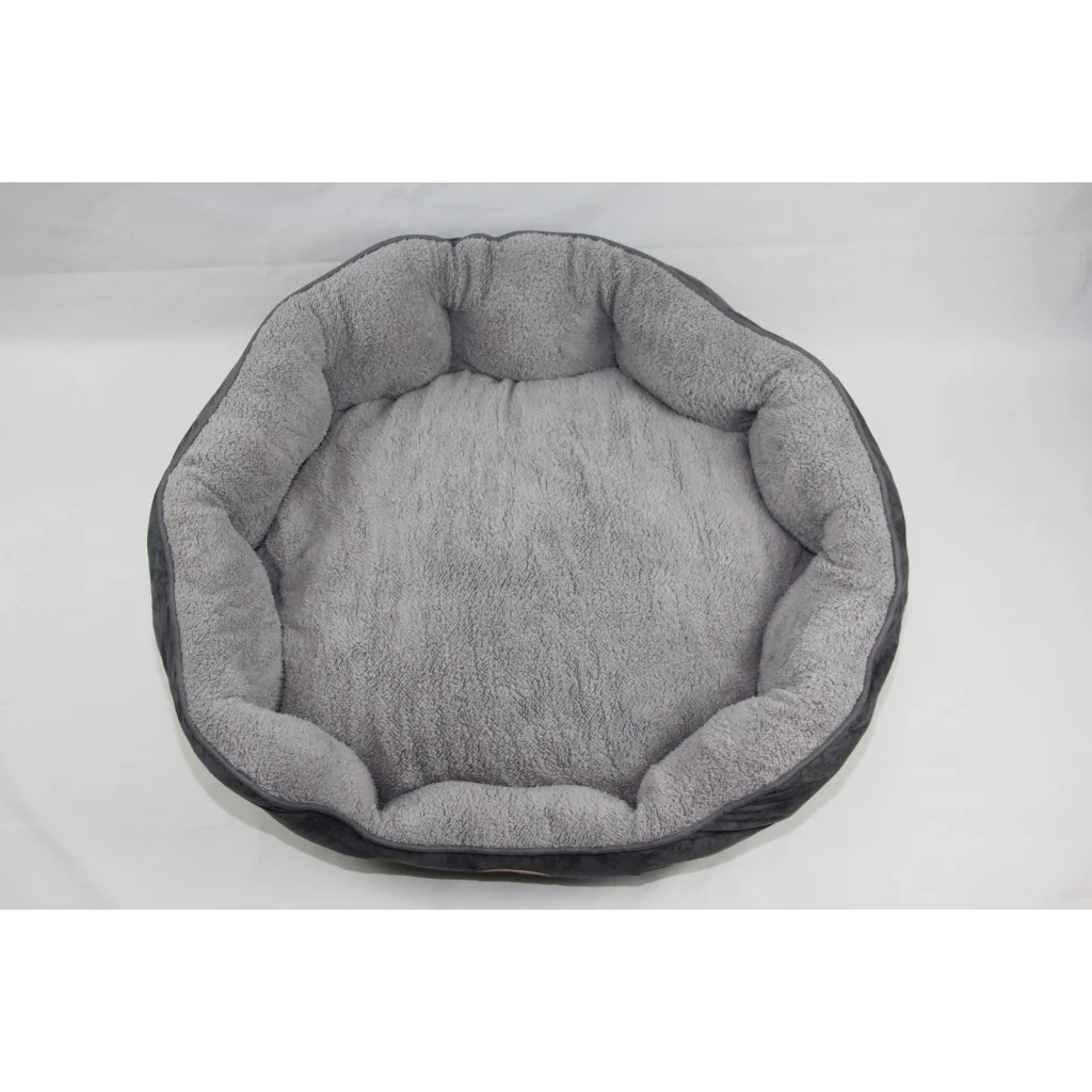 Blue / Grey Washable Fleece Soft Pet Dog Puppy Cat Bed