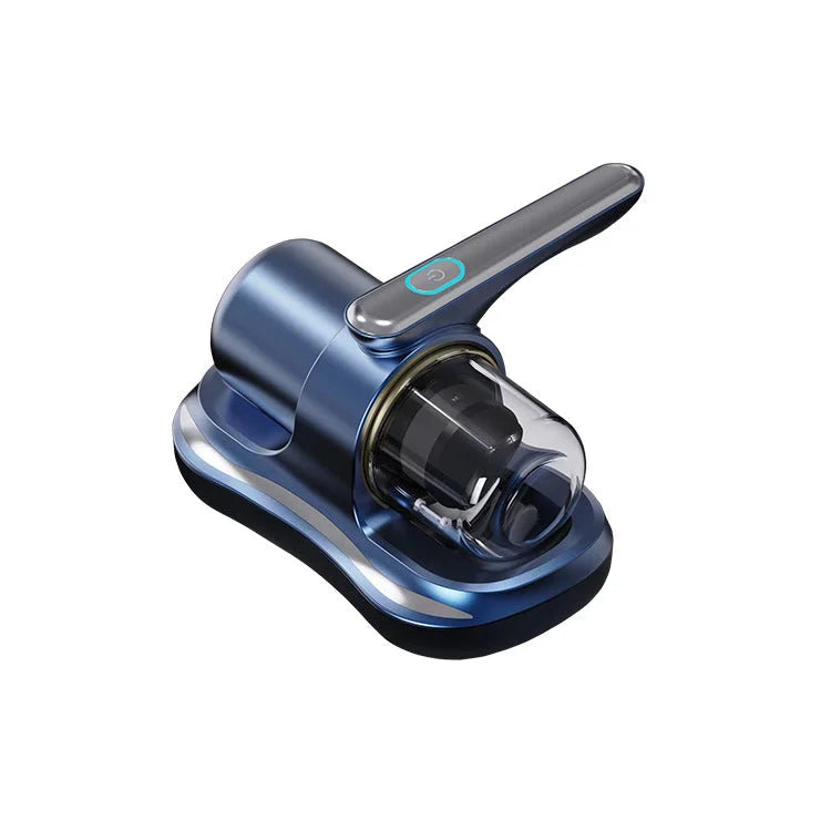 Blue Handheld Dust Mite Vacuum Cleaner - Cordless High