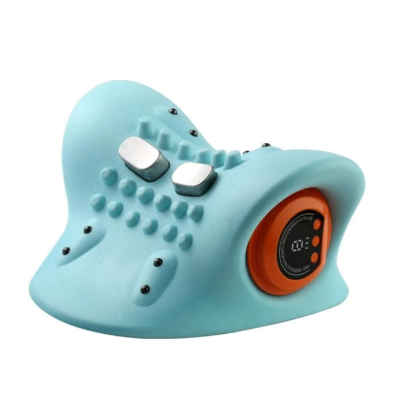 Blue Hot Compress Shoulder & Neck Massager - Health &
