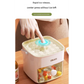 Blue Innovative Press-Release Ice Cube Maker - Dual Layer